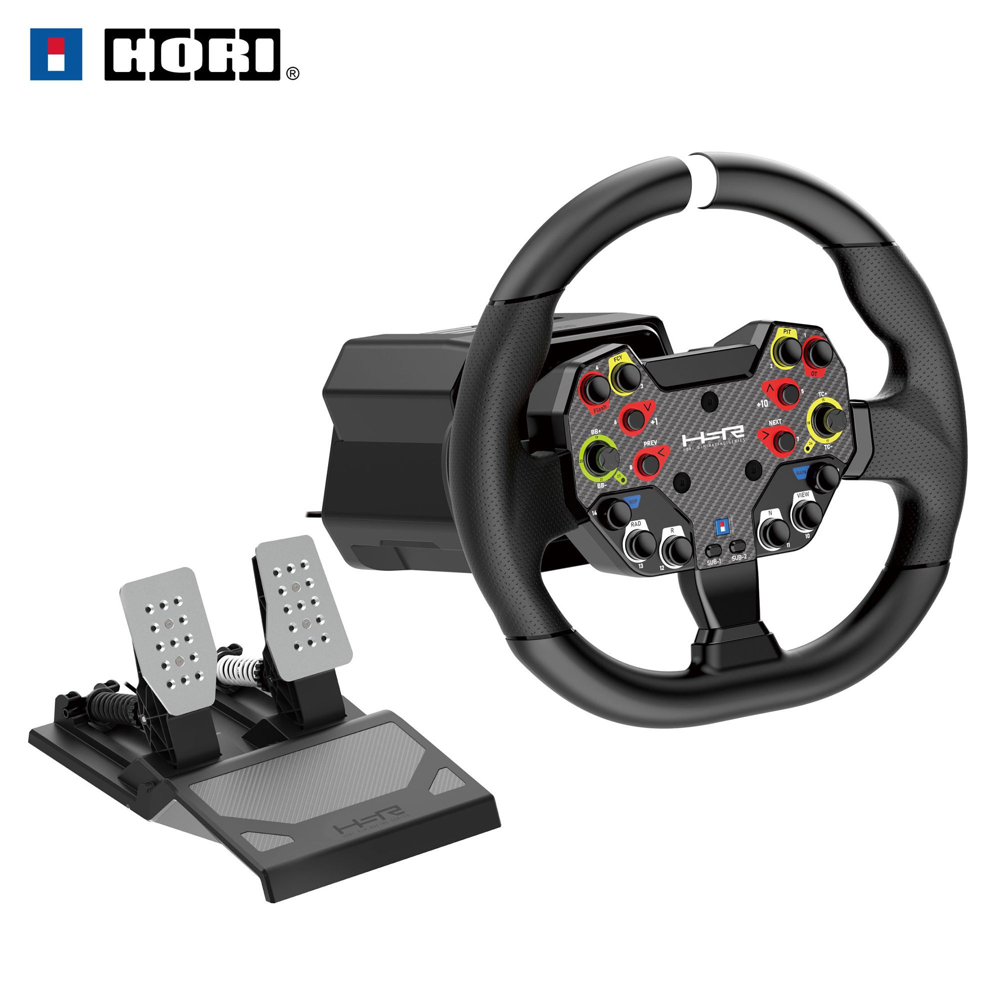 HORI シムレーシングシリーズ HSR-DD03 ダイレクトドライブレーシングホイール for Windows PC