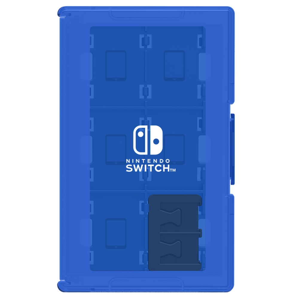  カードケース12+2 for Nintendo Switch ブルー