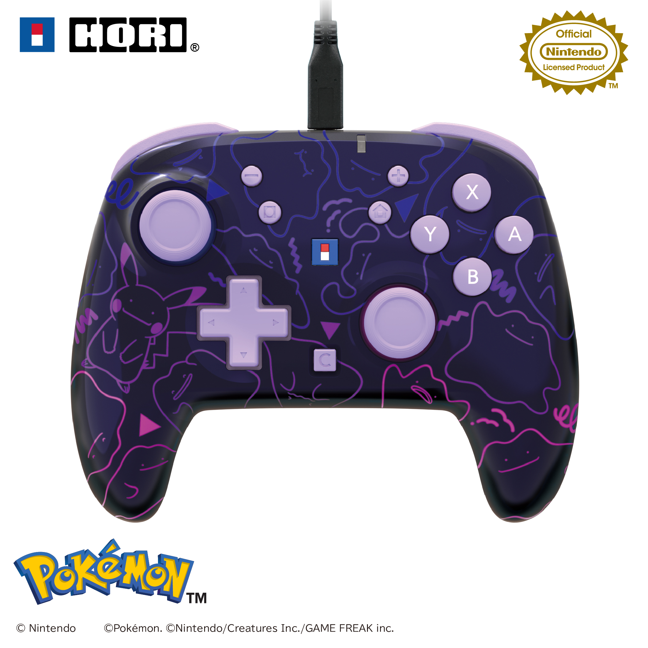 ワイヤードホリパッド TURBO for Nintendo Switch2 METAMON