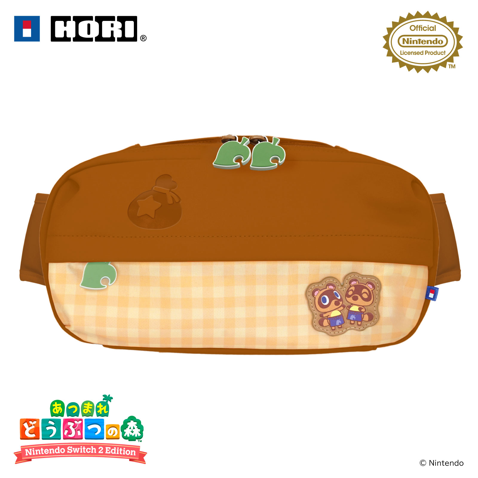 あつまれ どうぶつの森 ショルダーポーチ for Nintendo Switch2 DIYライフ											