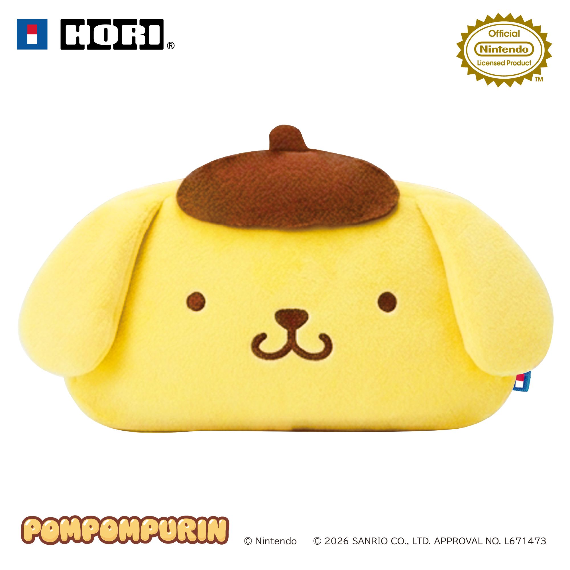 ぬいポーチ for Nintendo Switch 2 ポムポムプリン
