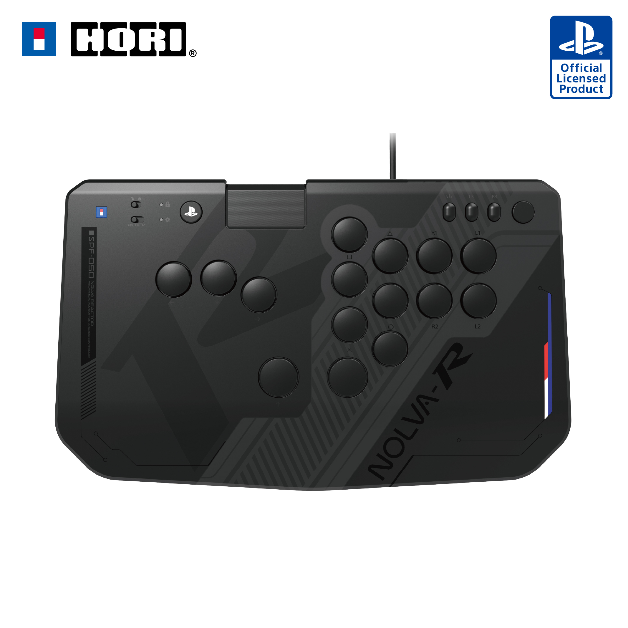 NOLVA Reactor Mechanical All-Button Arcade Controller  for PlayStation5, PlayStation4, Windows PC (静音モデル)